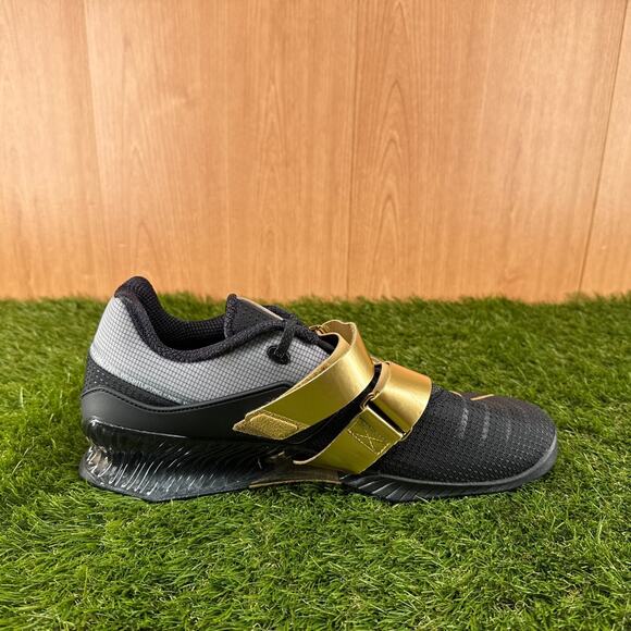 Nike Romaleos 4 Black Metallic Gold CD3463-001 Men’s 12.5 New Without Box main image 6